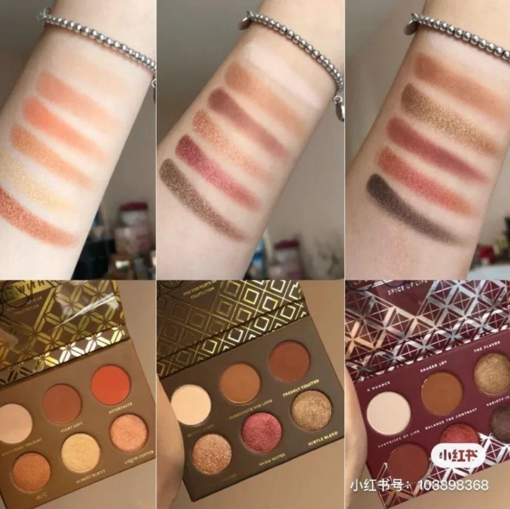 NEW Zoeva Plaisir Voyager Eyeshadow Palette Set 3 pcs